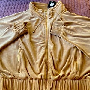 Champagne track suit jacket
